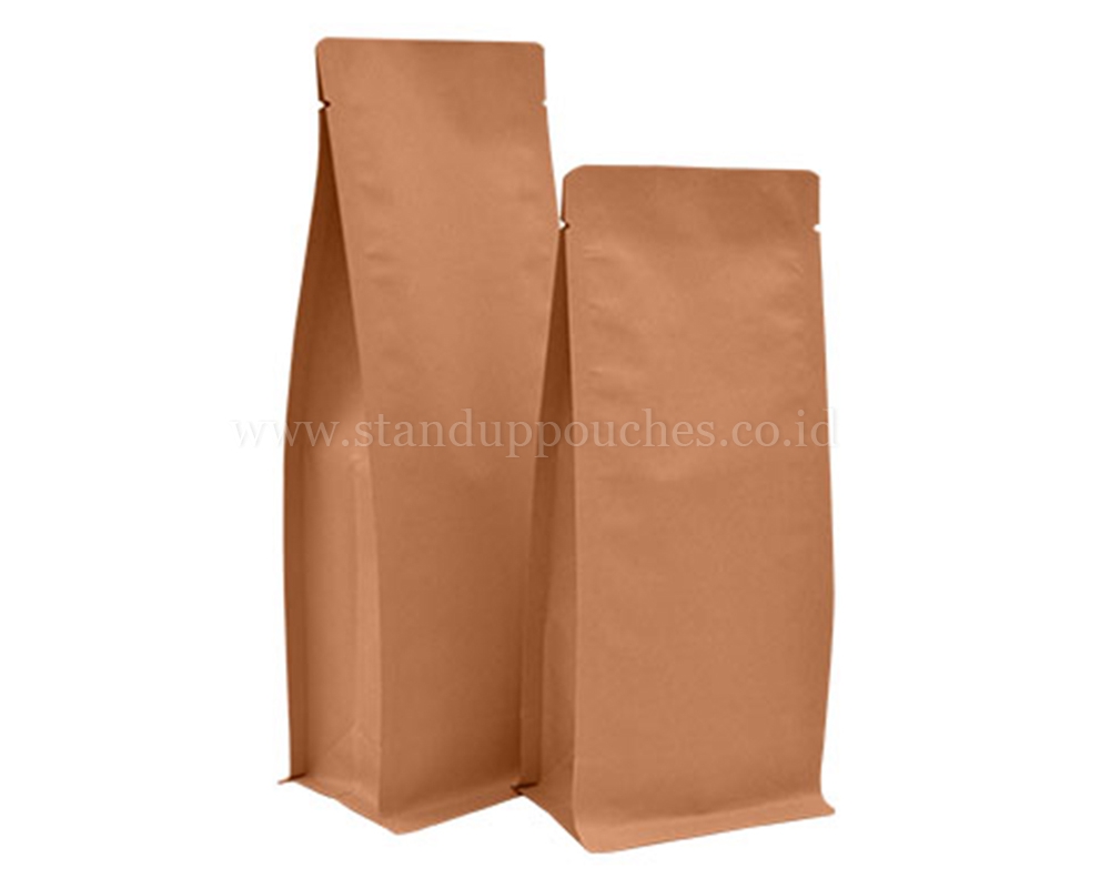 Kraft Paper Pouches Bags Without Zipper