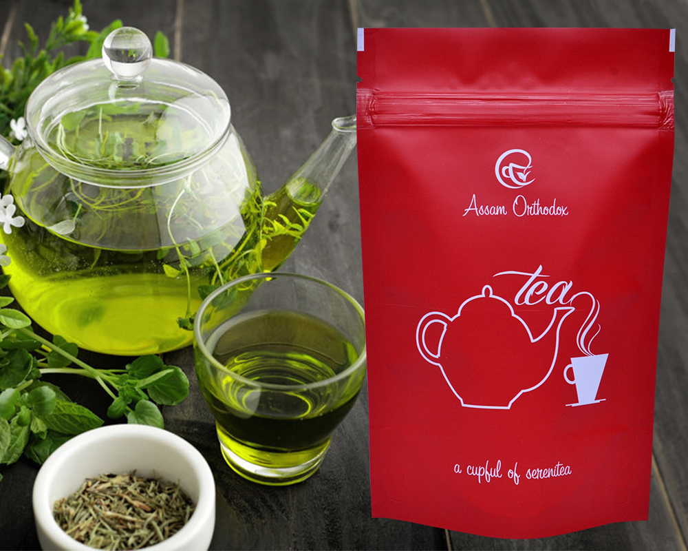 Organic tea packaging